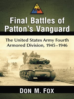 cover image of Final Battles of Patton's Vanguard